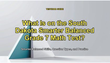 What Is on the South Dakota Smarter Balanced Grade 7 Math Test?