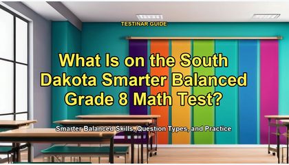 What Is on the South Dakota Smarter Balanced Grade 8 Math Test?