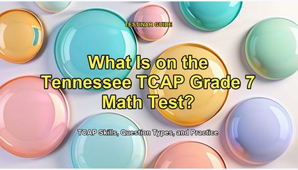 What Is on the Tennessee TCAP Grade 7 Math Test?