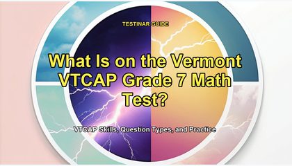 What Is on the Vermont VTCAP Grade 7 Math Test?
