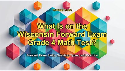 What Is on the Wisconsin Forward Exam Grade 4 Math Test?
