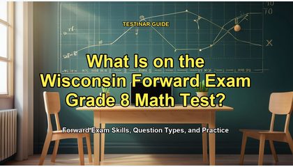 What Is on the Wisconsin Forward Exam Grade 8 Math Test?