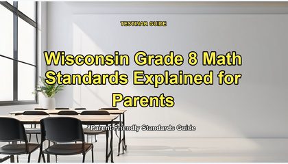 Wisconsin Grade 8 Math Standards Explained for Parents