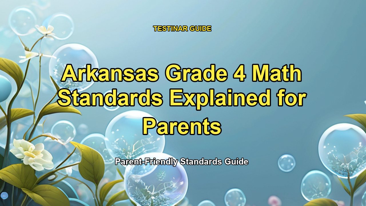 Arkansas Grade 4 Math Standards Explained for Parents