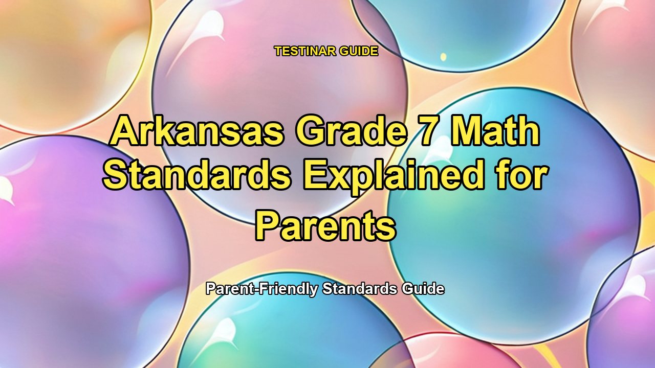 Arkansas Grade 7 Math Standards Explained for Parents