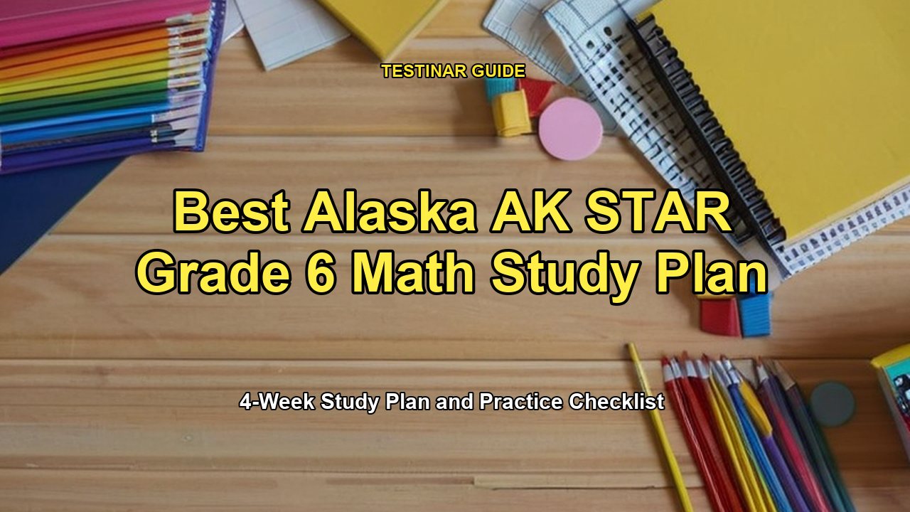 Best Alaska AK STAR Grade 6 Math Study Plan