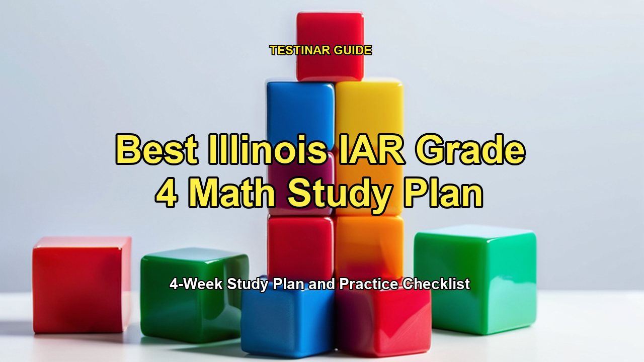 Best Illinois IAR Grade 4 Math Study Plan