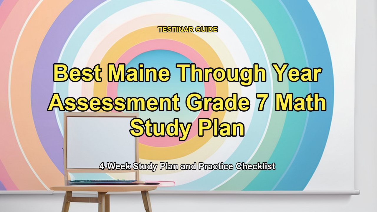 Best Maine Through Year Assessment Grade 7 Math Study Plan
