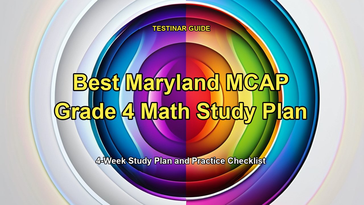 Best Maryland MCAP Grade 4 Math Study Plan