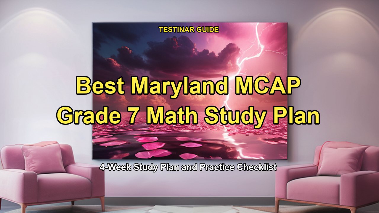 Best Maryland MCAP Grade 7 Math Study Plan