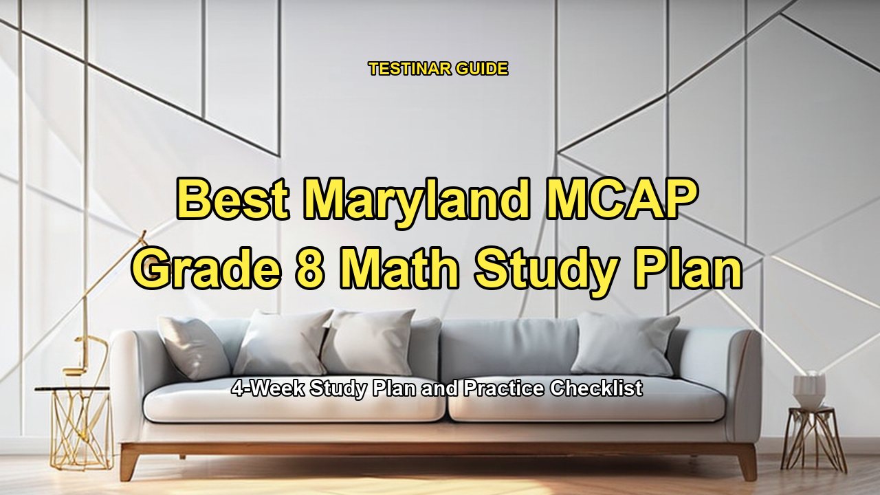 Best Maryland MCAP Grade 8 Math Study Plan