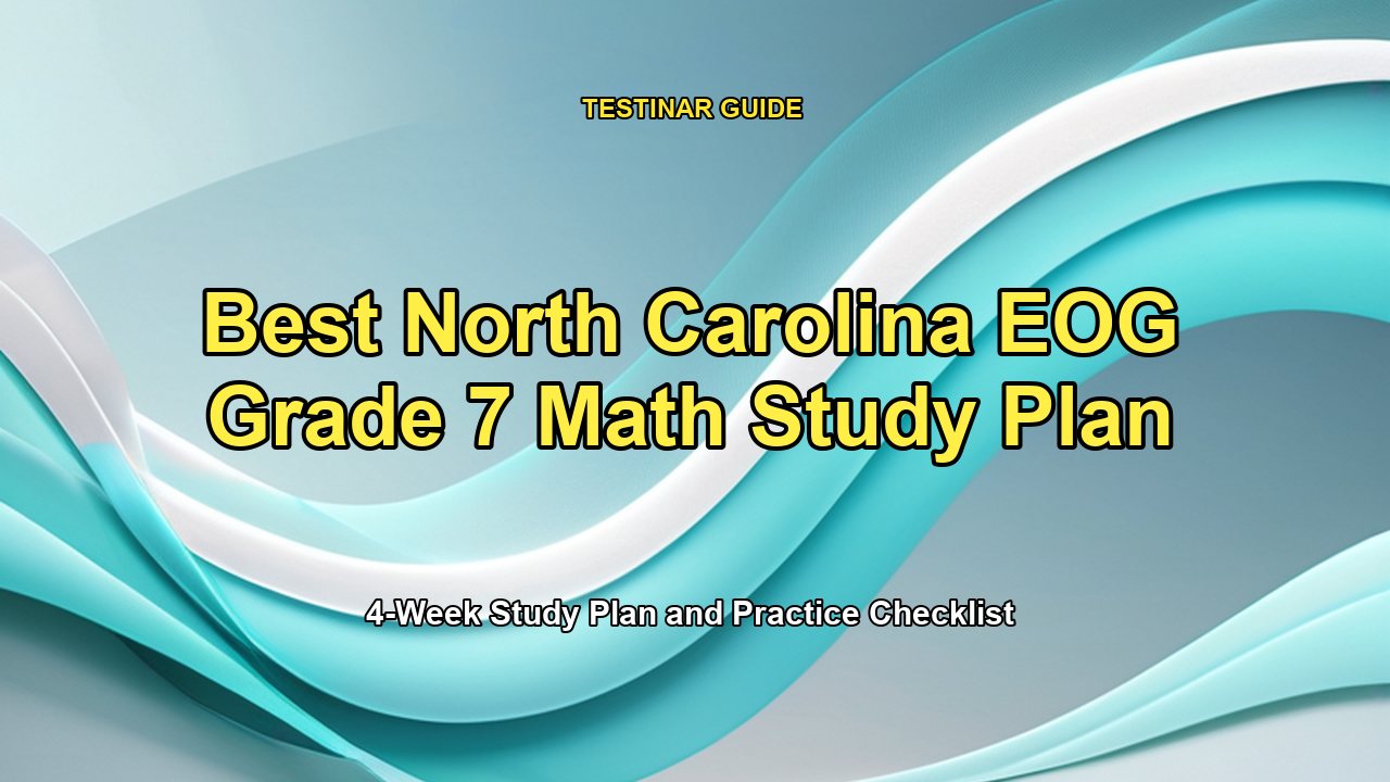 Best North Carolina EOG Grade 7 Math Study Plan