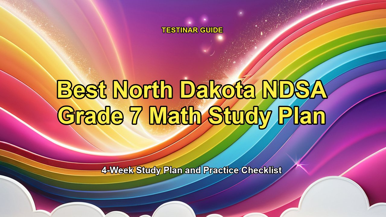 Best North Dakota NDSA Grade 7 Math Study Plan