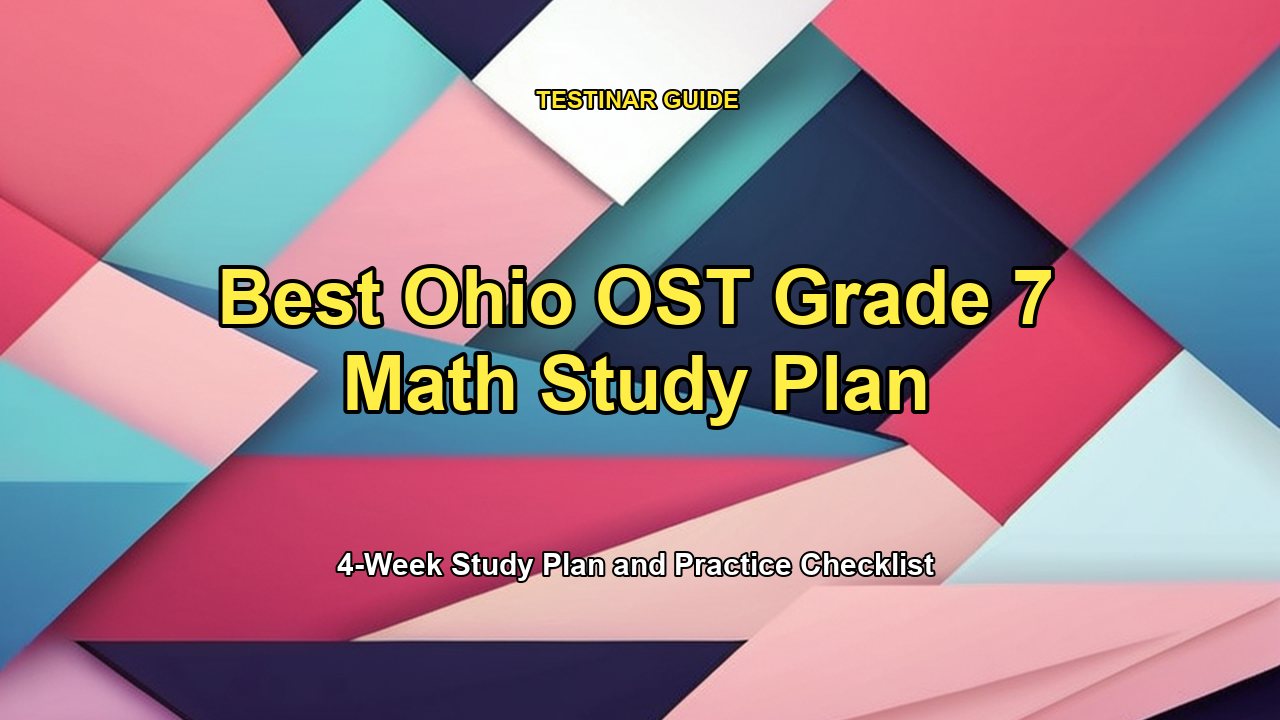 Best Ohio OST Grade 7 Math Study Plan