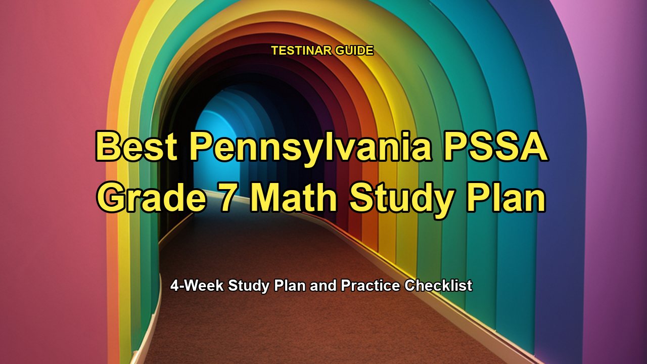 Best Pennsylvania PSSA Grade 7 Math Study Plan
