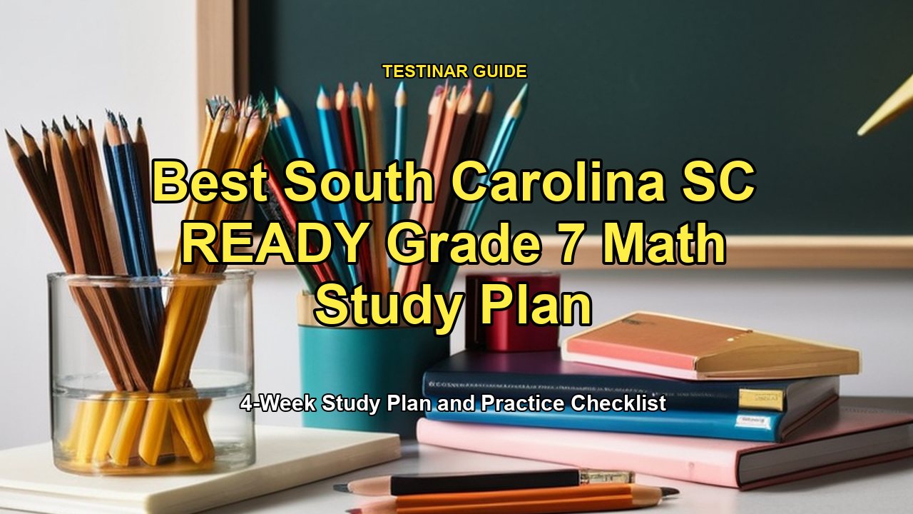 Best South Carolina SC READY Grade 7 Math Study Plan