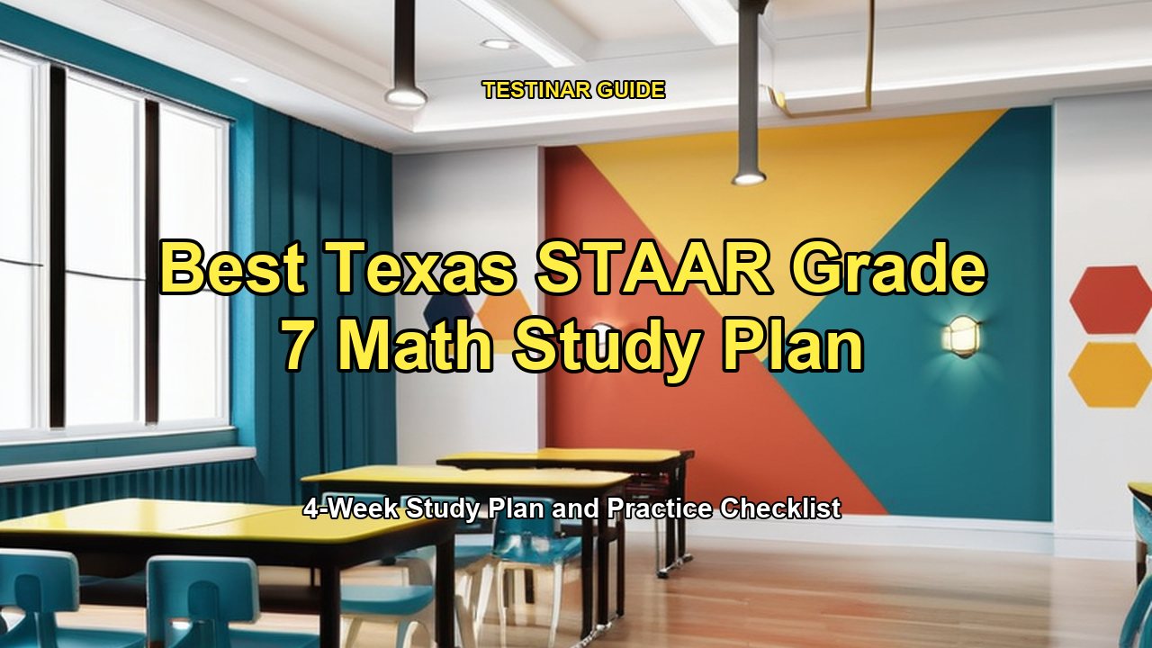 Best Texas STAAR Grade 7 Math Study Plan