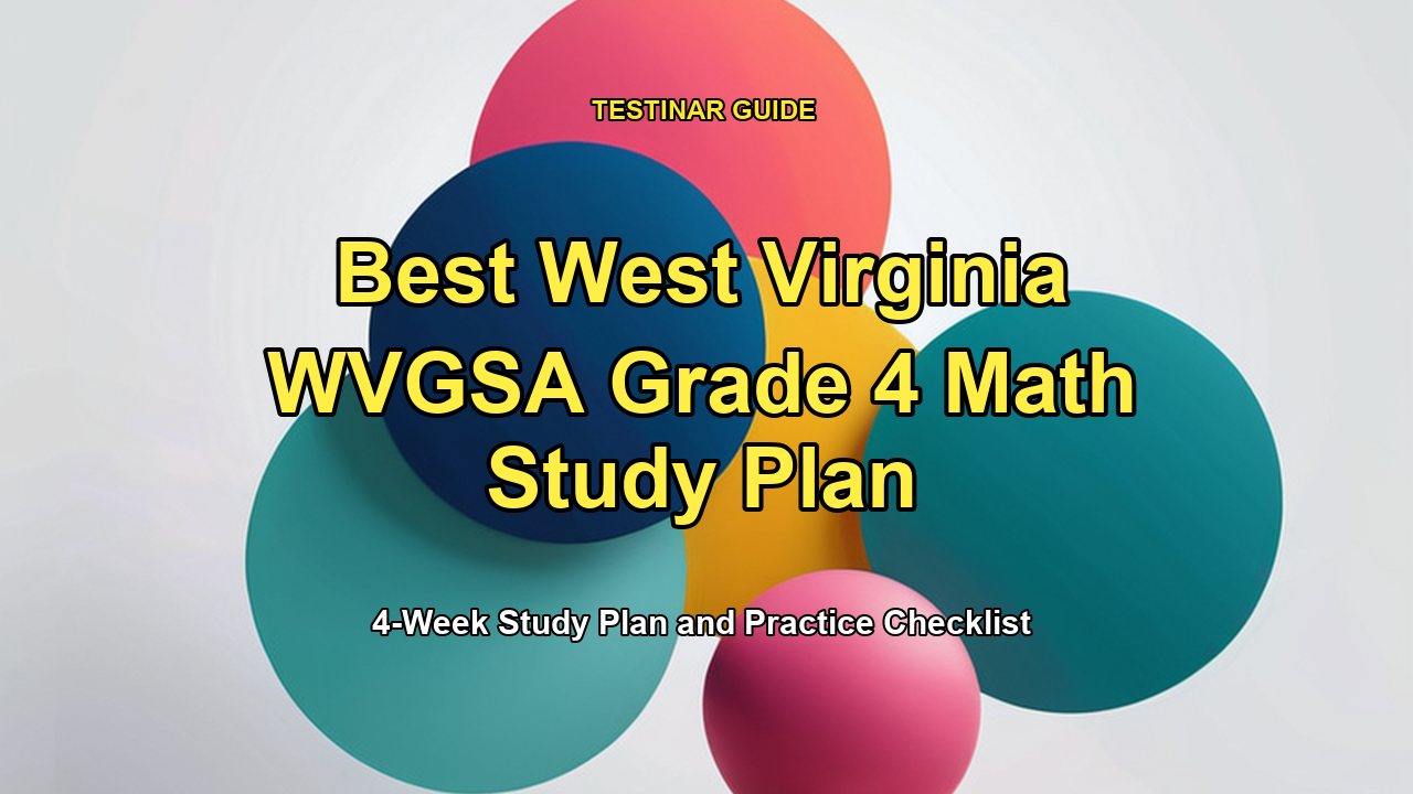Best West Virginia WVGSA Grade 4 Math Study Plan