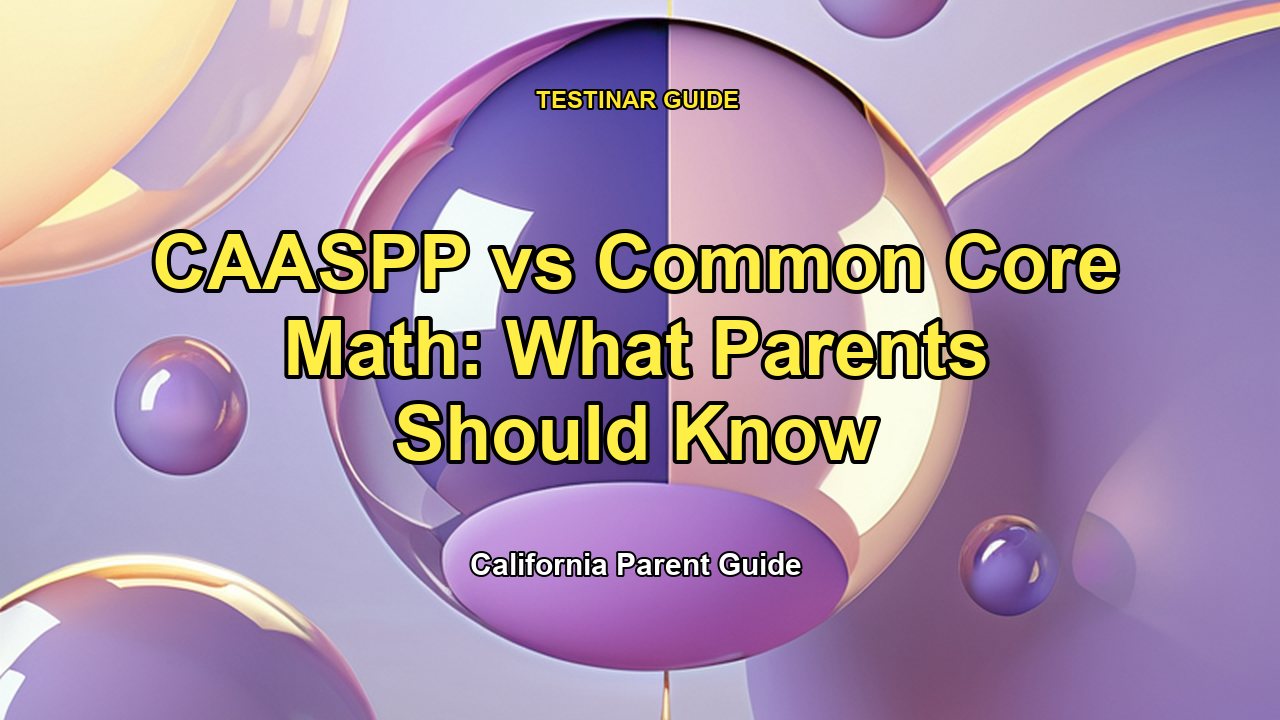 CAASPP vs Common Core Math: What Parents Should Know