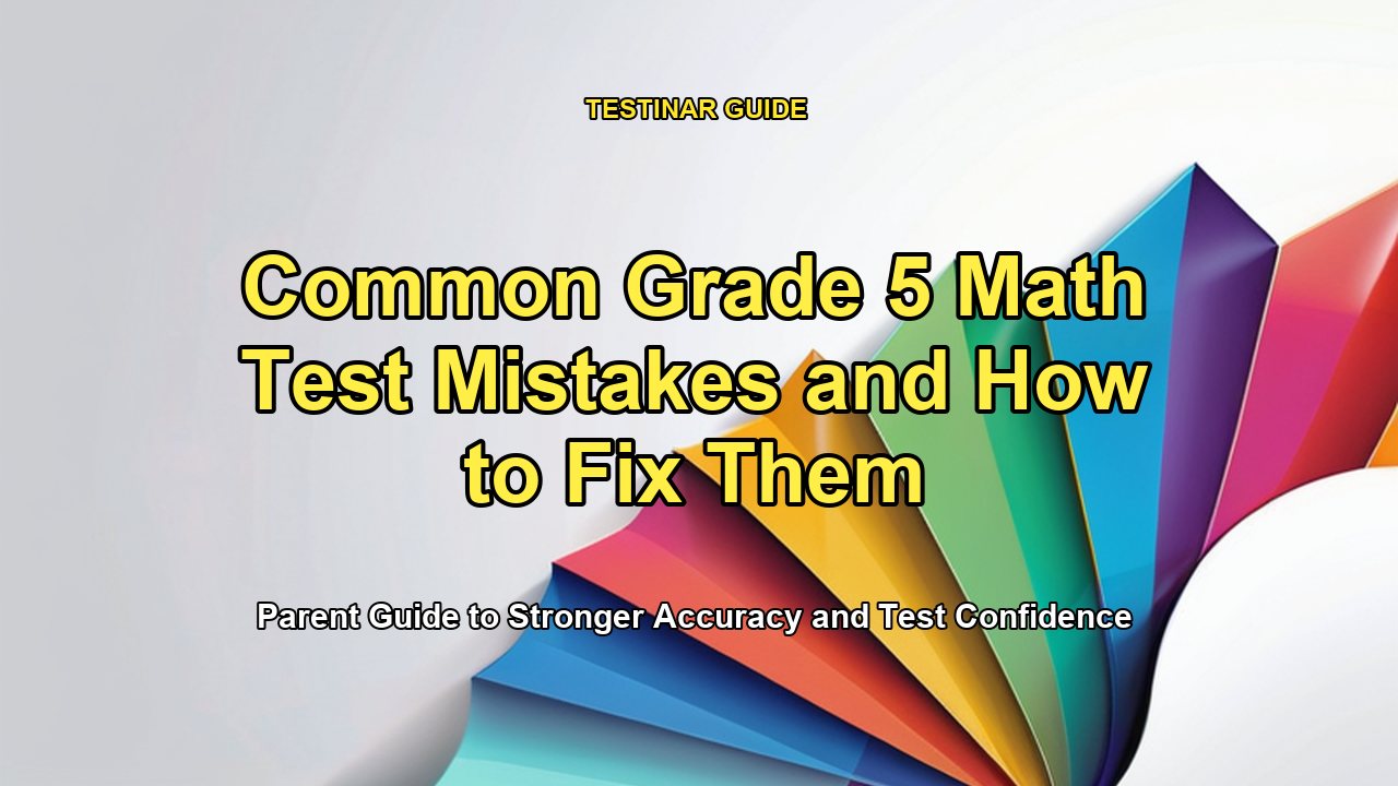 Common Grade 5 Math Test Mistakes and How to Fix Them