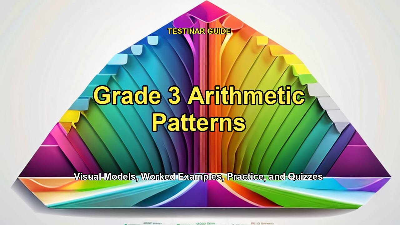 Grade 3 Arithmetic Patterns