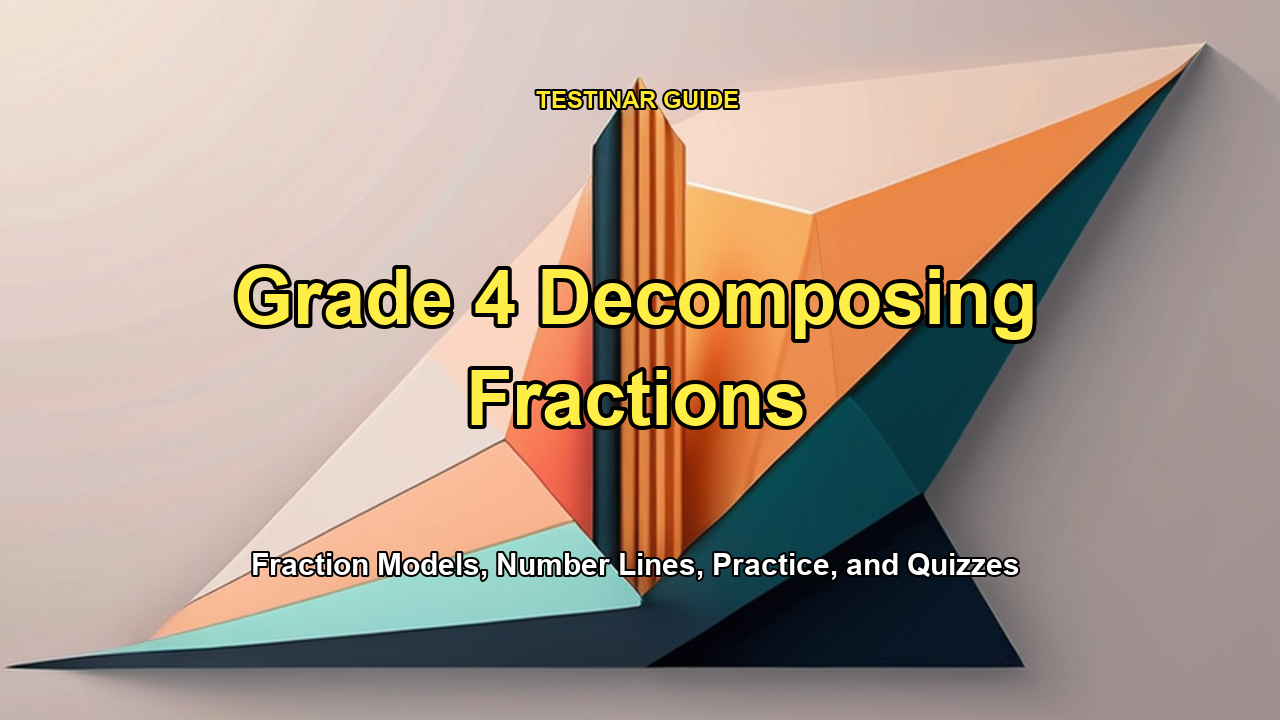 Grade 4 Decomposing Fractions