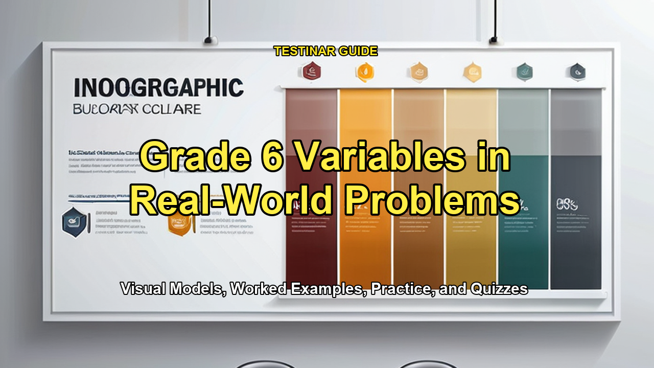 Grade 6 Variables in Real-World Problems