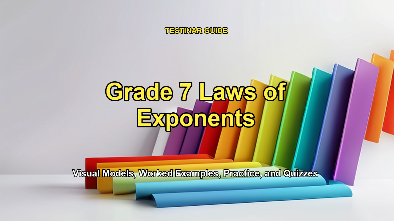 Grade 7 Laws of Exponents