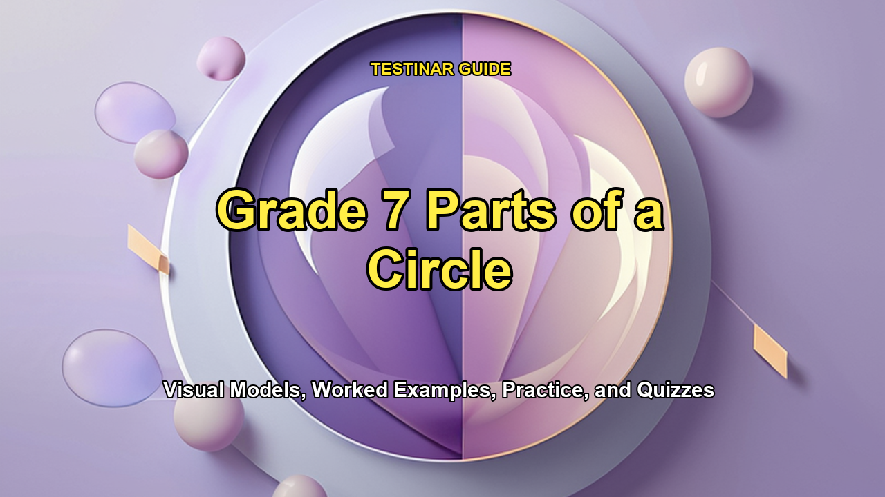 Grade 7 Parts of a Circle