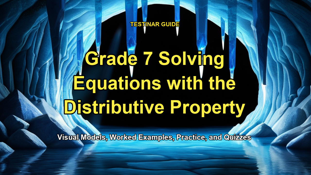 Grade 7 Solving Equations with the Distributive Property