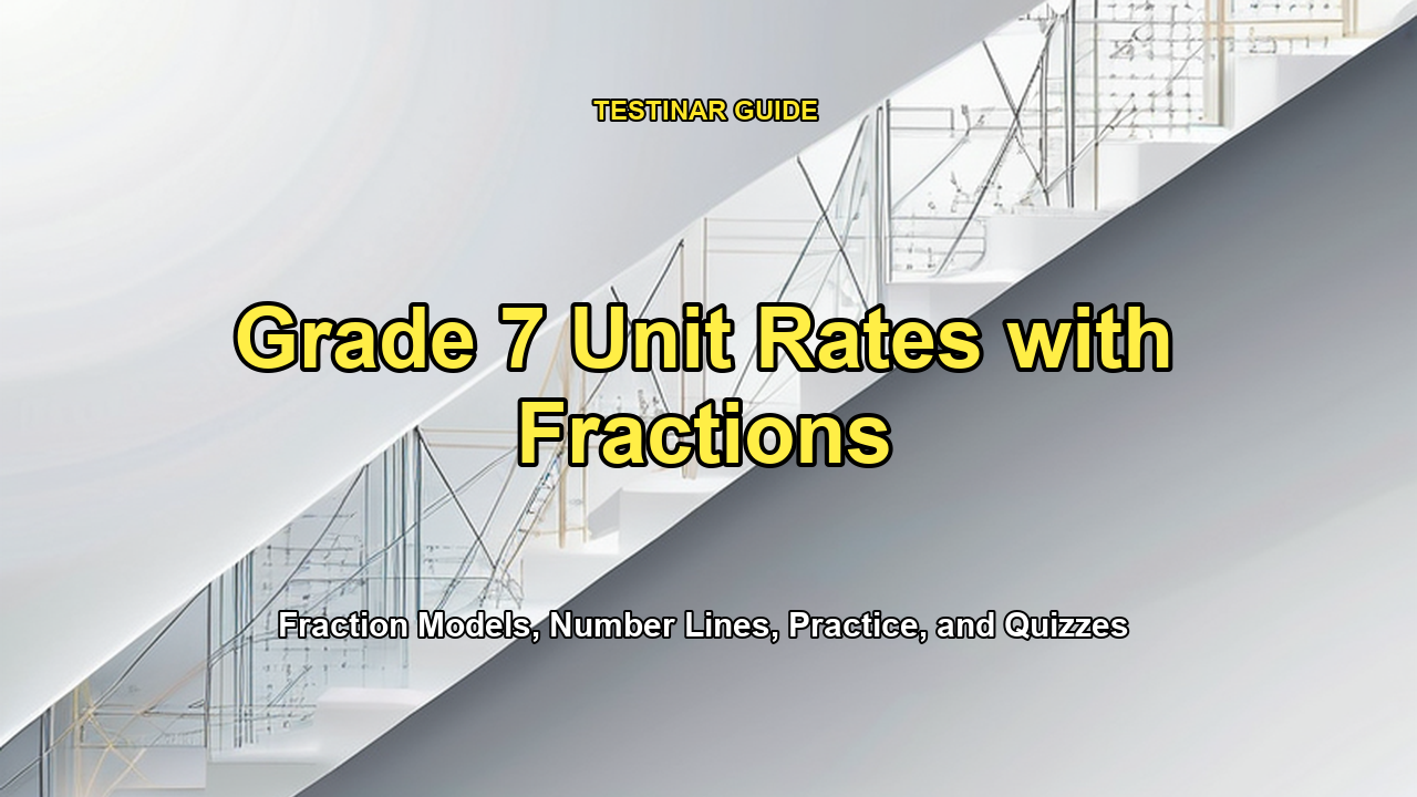 Grade 7 Unit Rates with Fractions