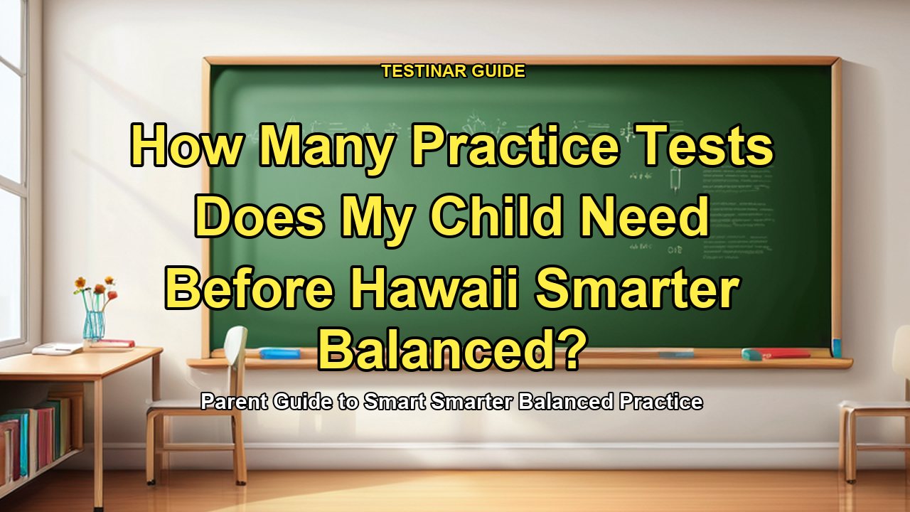 How Many Practice Tests Does My Child Need Before Hawaii Smarter Balanced?