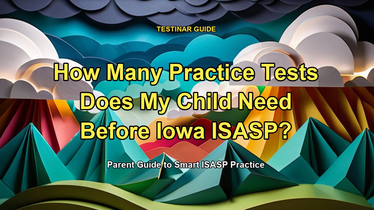 How Many Practice Tests Does My Child Need Before Iowa ISASP?