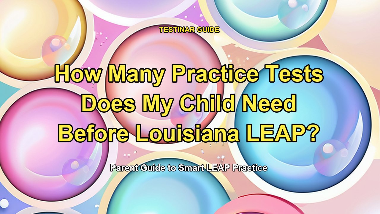 How Many Practice Tests Does My Child Need Before Louisiana LEAP?