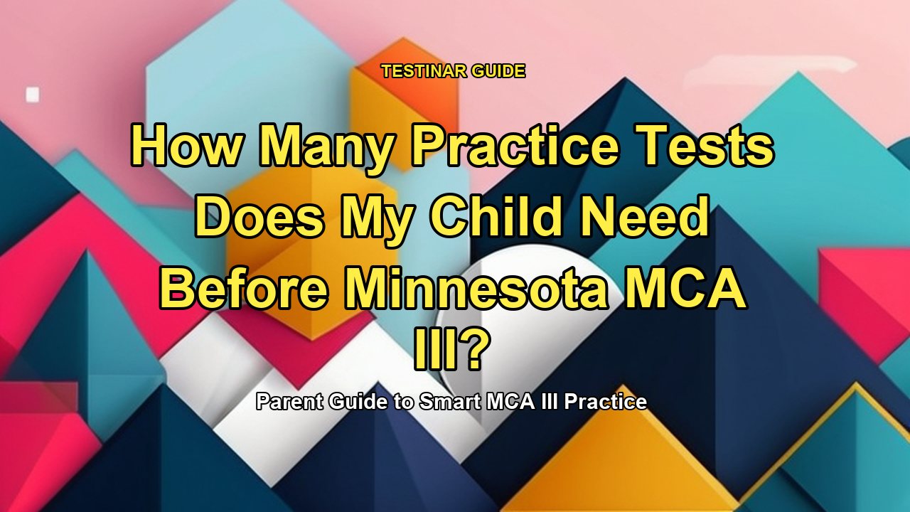 How Many Practice Tests Does My Child Need Before Minnesota MCA III?