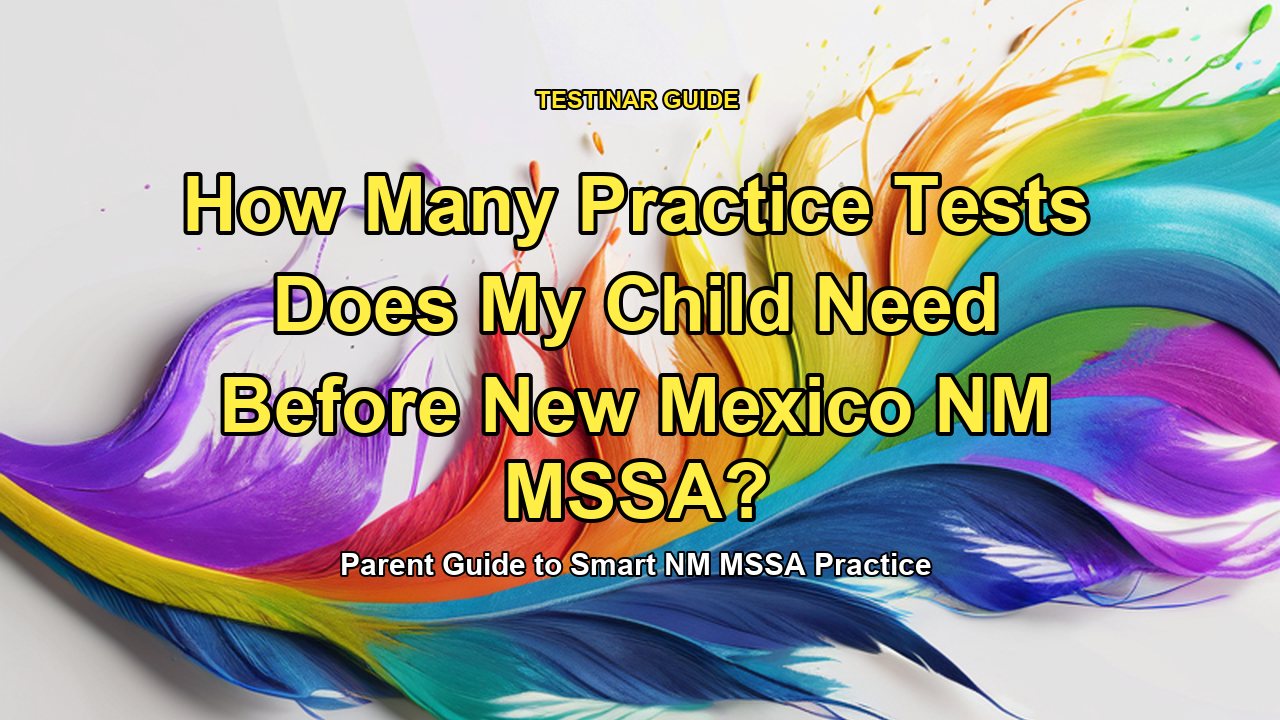 How Many Practice Tests Does My Child Need Before New Mexico NM MSSA?