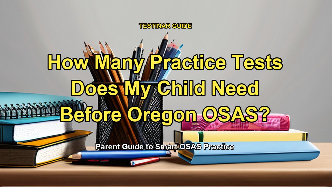 How Many Practice Tests Does My Child Need Before Oregon OSAS?