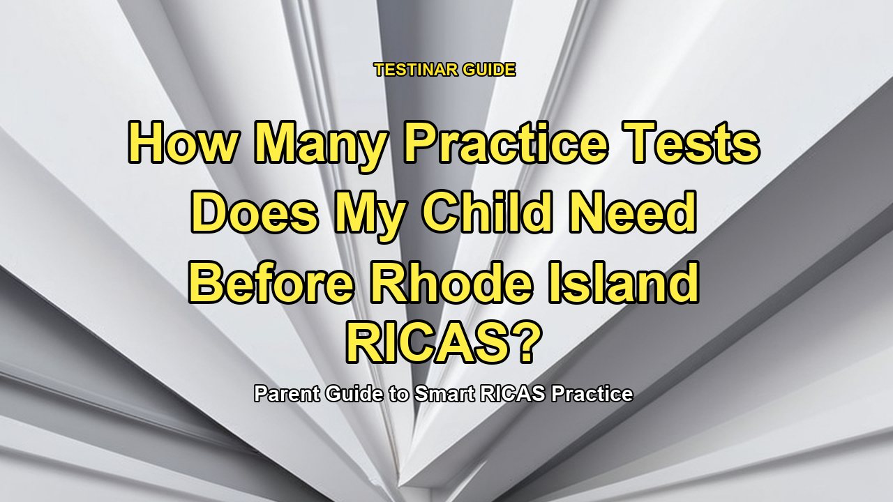 How Many Practice Tests Does My Child Need Before Rhode Island RICAS?