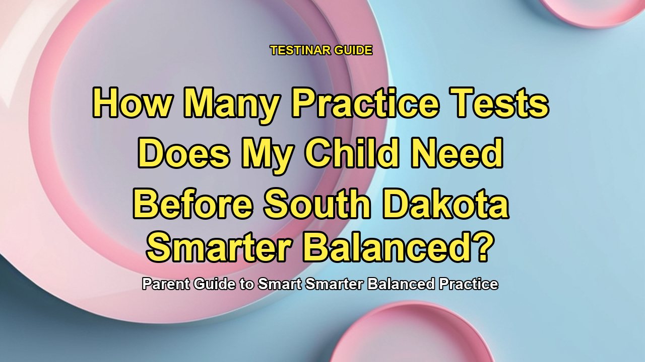 How Many Practice Tests Does My Child Need Before South Dakota Smarter Balanced?