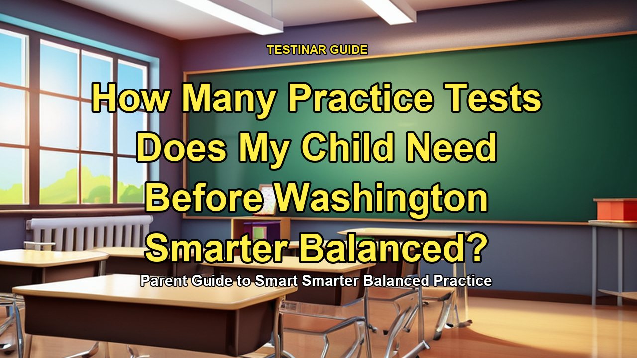 How Many Practice Tests Does My Child Need Before Washington Smarter Balanced?