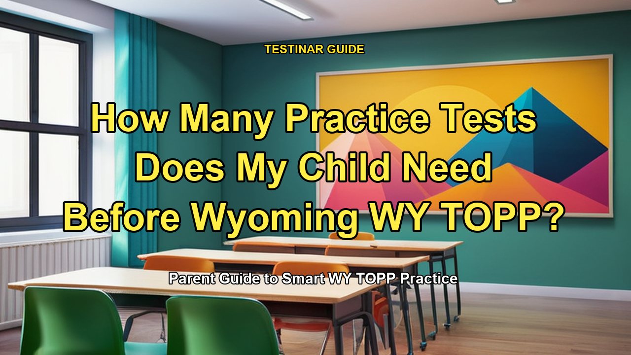 How Many Practice Tests Does My Child Need Before Wyoming WY TOPP?