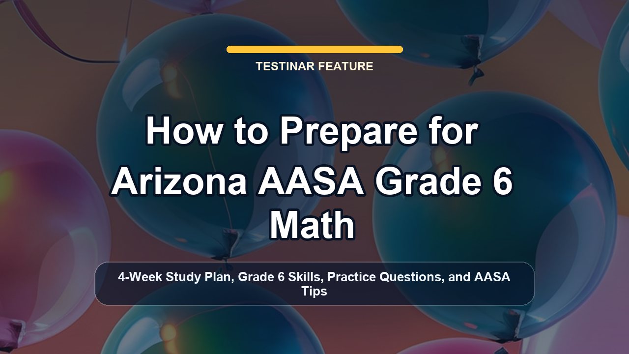 How to Prepare for Arizona AASA Grade 6 Math