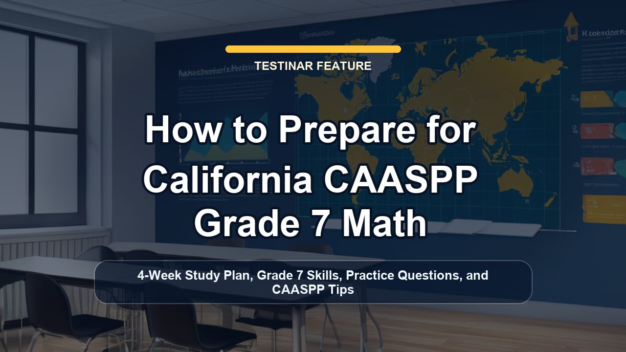 How to Prepare for California CAASPP Grade 7 Math