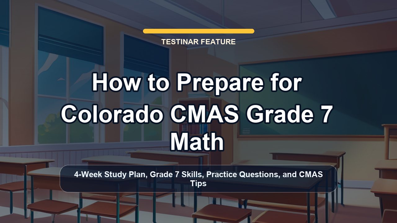 How to Prepare for Colorado CMAS Grade 7 Math