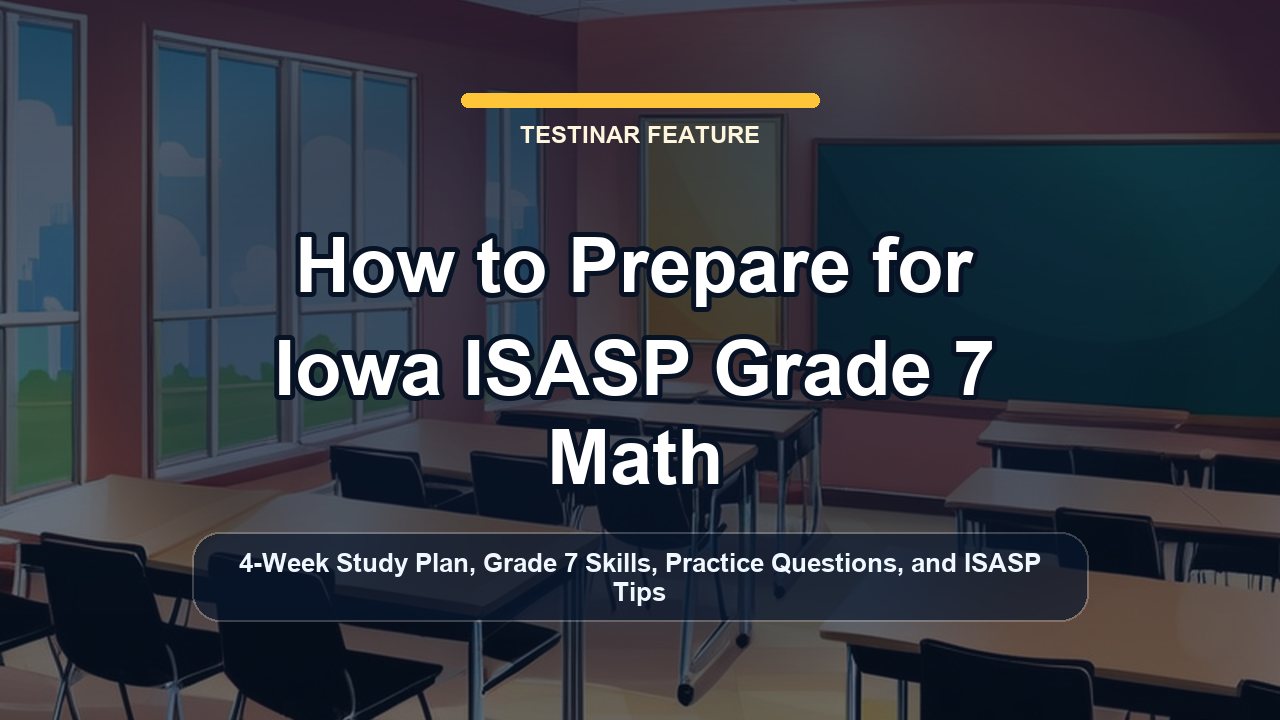 How to Prepare for Iowa ISASP Grade 7 Math