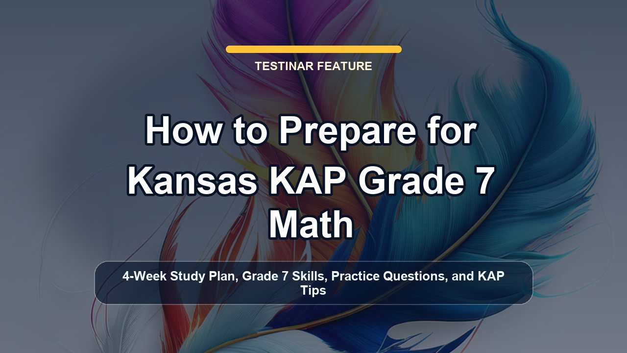 How to Prepare for Kansas KAP Grade 7 Math