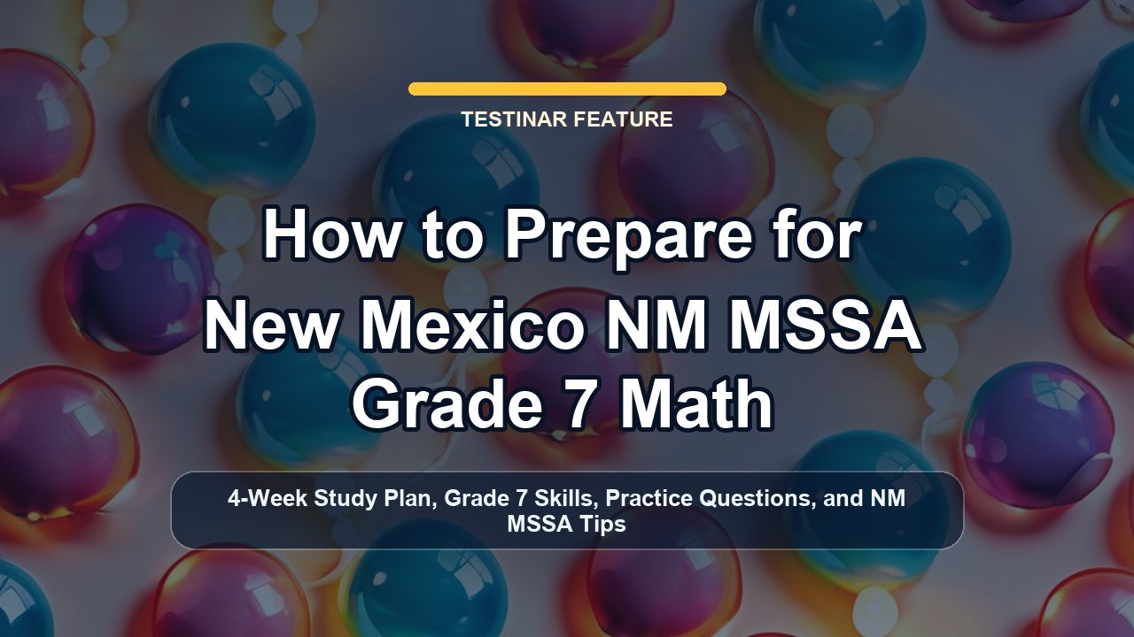 How to Prepare for New Mexico NM MSSA Grade 7 Math
