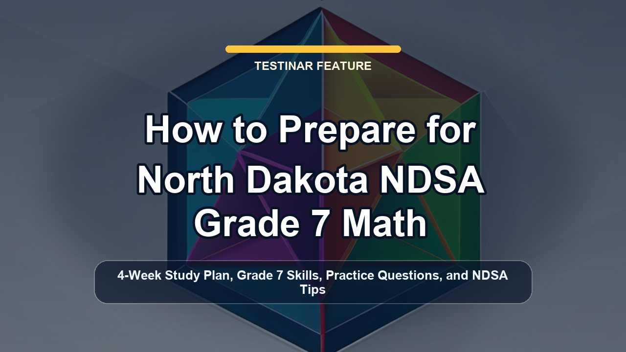How to Prepare for North Dakota NDSA Grade 7 Math