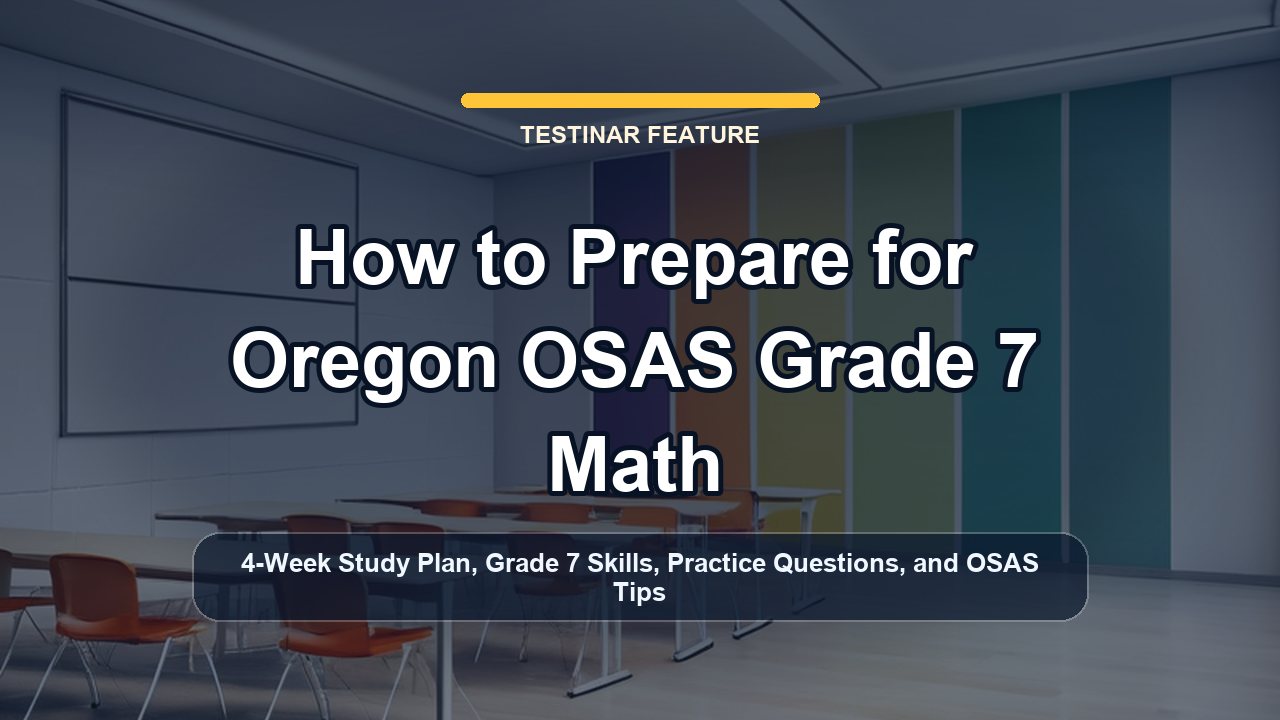 How to Prepare for Oregon OSAS Grade 7 Math