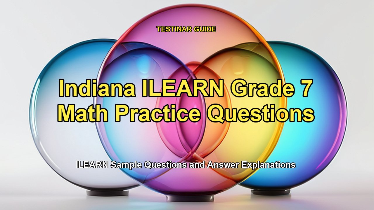 Indiana ILEARN Grade 7 Math Practice Questions